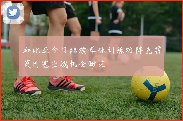 加比亚今日继续单独训练对阵克雷莫内塞出战机会渺茫
